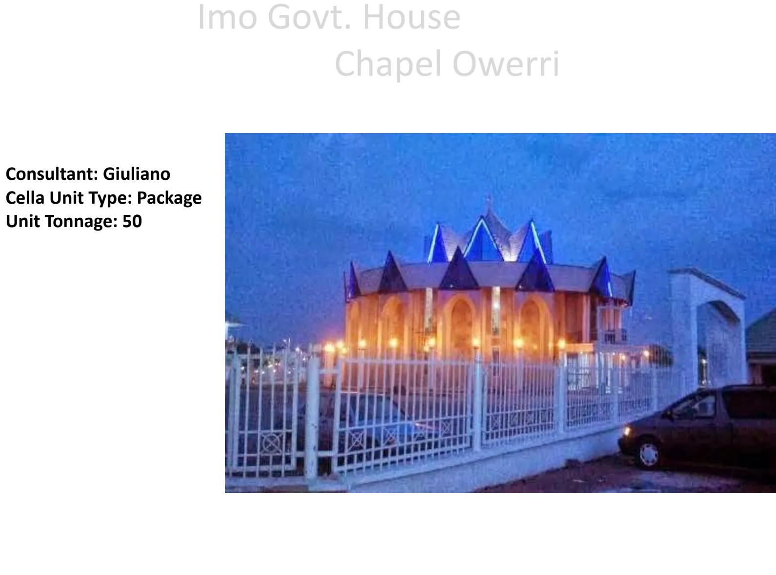 Imo Govt. House Chapel, Owerri