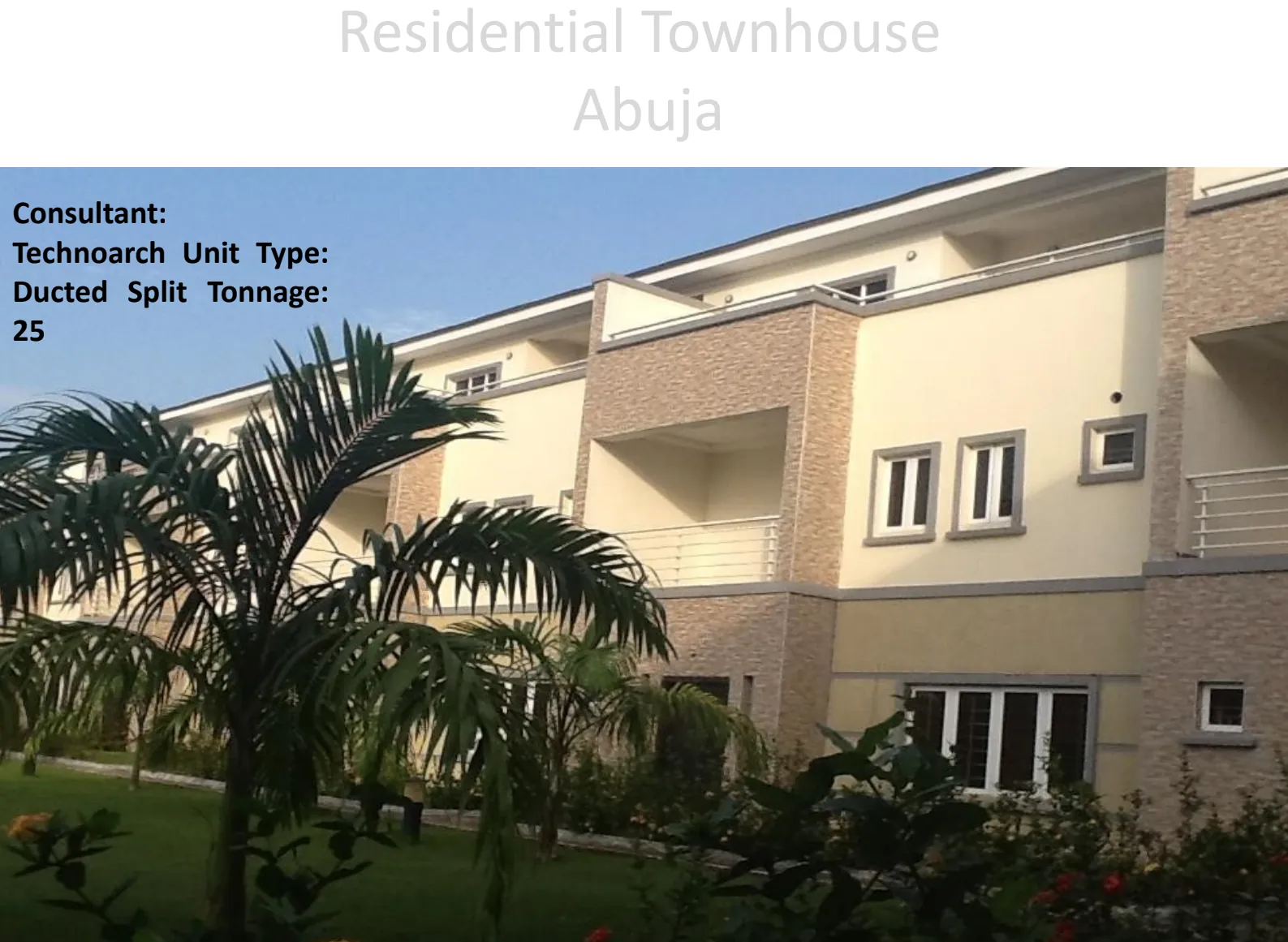 Residential Townhouse, Abuja